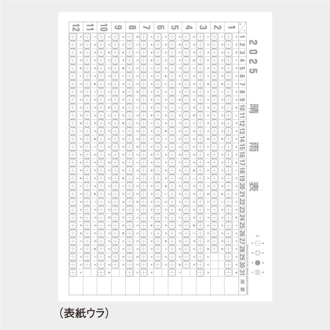 表紙裏面
